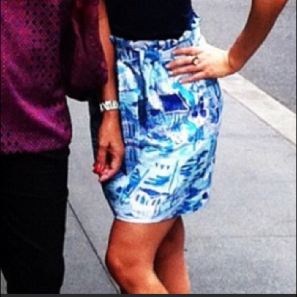 Lilly Pulitzer Silk Skirt - Picture 7 of 7